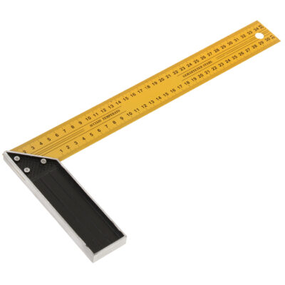 Линейка угловая 45см «MITTSU» M60887 (1*12)(1*120)