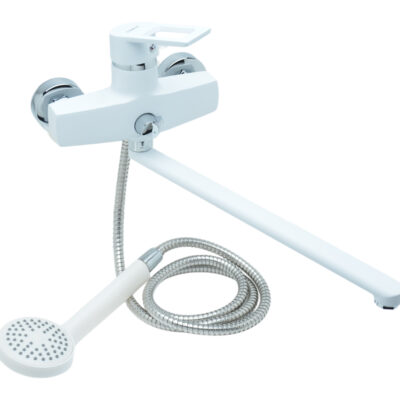 Смеситель для ванны «LIMAN» L4010W JXE6-B046 WHITE (1*10)