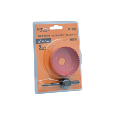 Коронка по дереву на дрель Ø67 «MITTSU» M7910 (1*100)