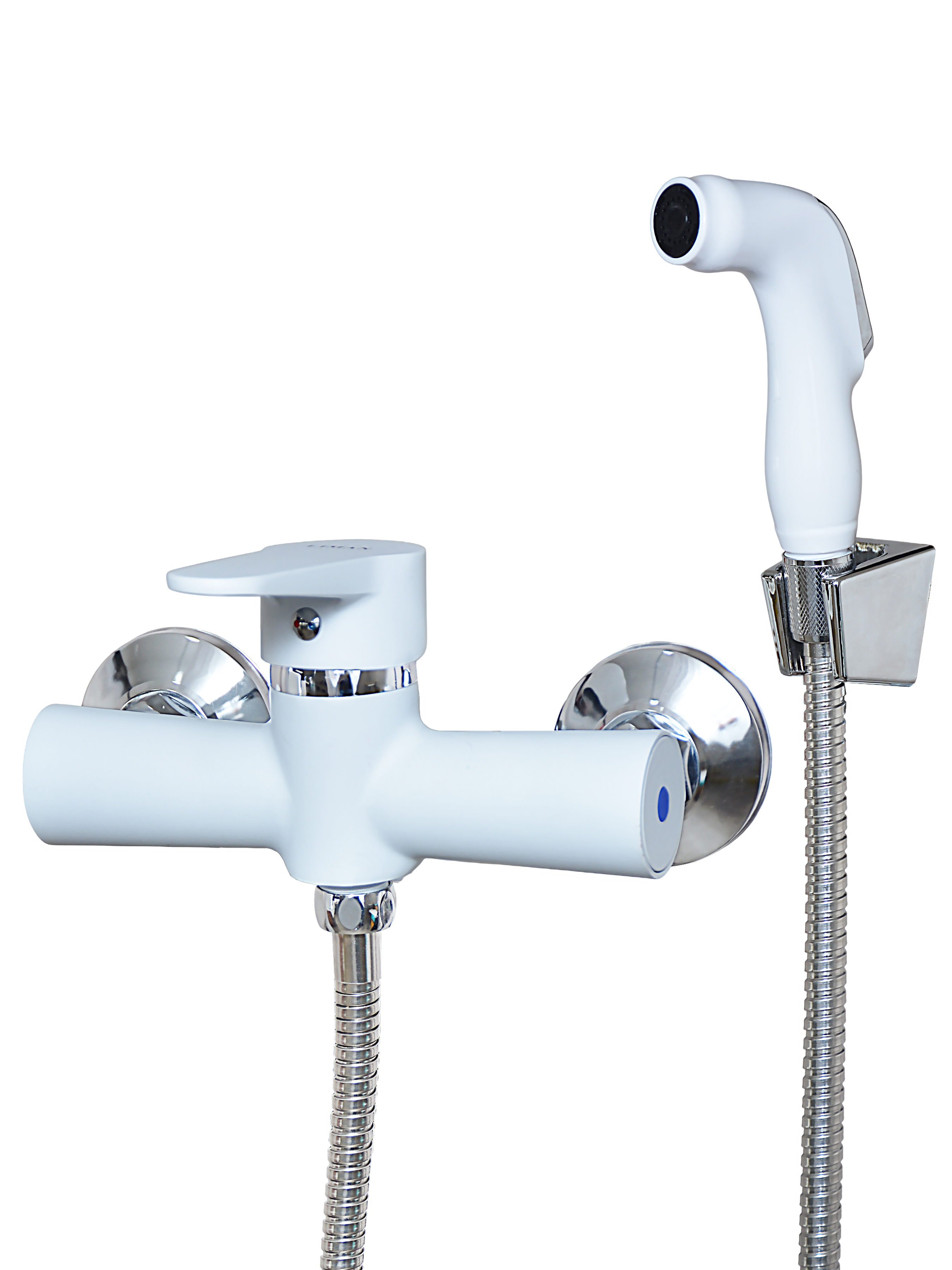 Смеситель для ванны/биде "LIMAN" L4023W PUD5-WSL-146 WHITE (1*10)
