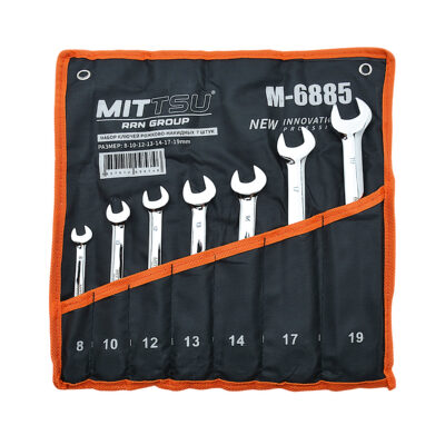 Набор ключей трещоточных не поворот 7пр. «MITTSU» М6885 (1*12)