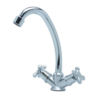 Смеситель для мойки» двухвентельный LIMAN» L4100 JIK4-A102-A (1*2)(1*20)