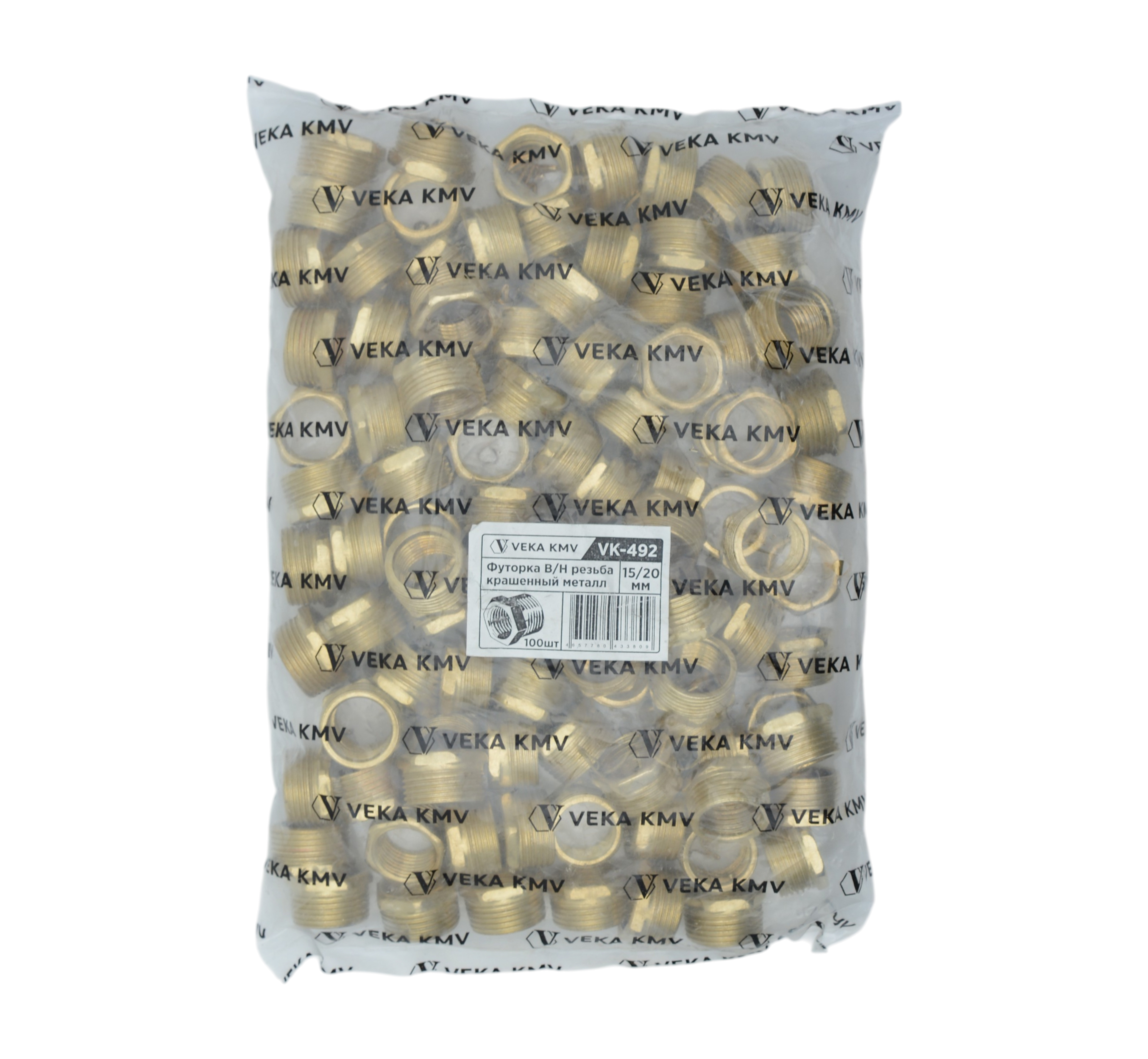 Футорка Ø15В*Ø20Н крашенный металл VK492 (1*100)(1*1000)