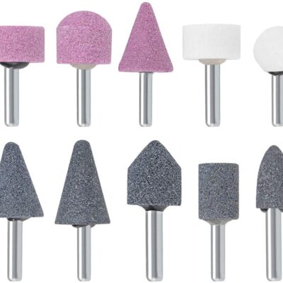 Набор шарошек для дрели по металлу 10пр. 1/4″ «MITTSU» М8622 (1*20)(1*160)