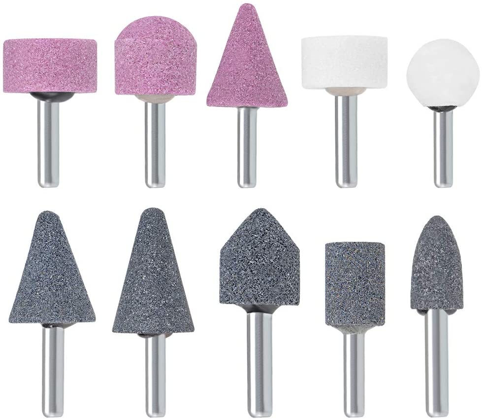Набор шарошек для дрели по металлу 10пр. 1/4" "MITTSU" М8622 (1*20)(1*160)