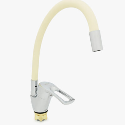 Смеситель для кухни однорычажный с гиб.изл «MITTSU» M2210BG YUB-REFLECTOR COLOR-BEIGE WSL-181 (1*10)
