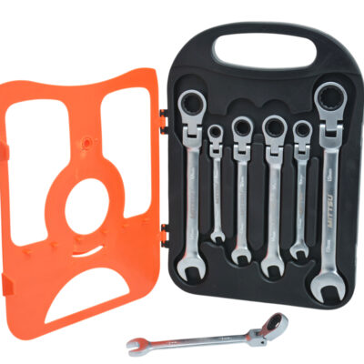 Набор ключей трещоточных повортные 7пр. «MITTSU» М8161 (1*20)