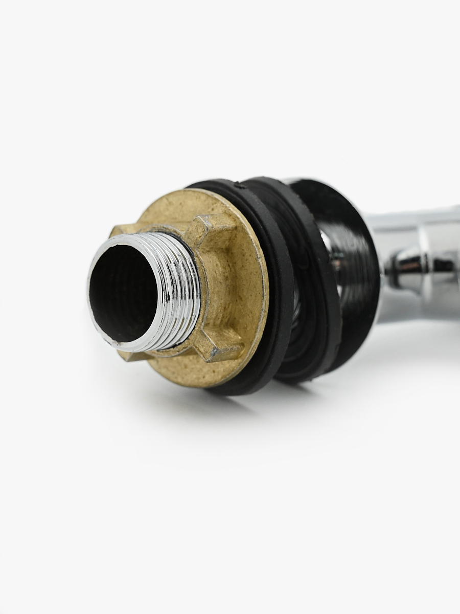 Смеситель одинарный белые ручки "MITTSU" M2054W (1*4)(1*40)