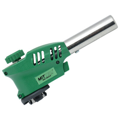 Горелка Пьезо газовая  зеленая «MITTSU» M6401 (1*10)(1*100)