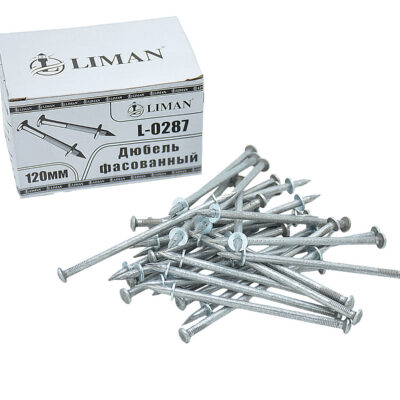 Дюбель 4.5 x120 фасованный (1*1кг)(1*20) «LIMAN» L0287-120
