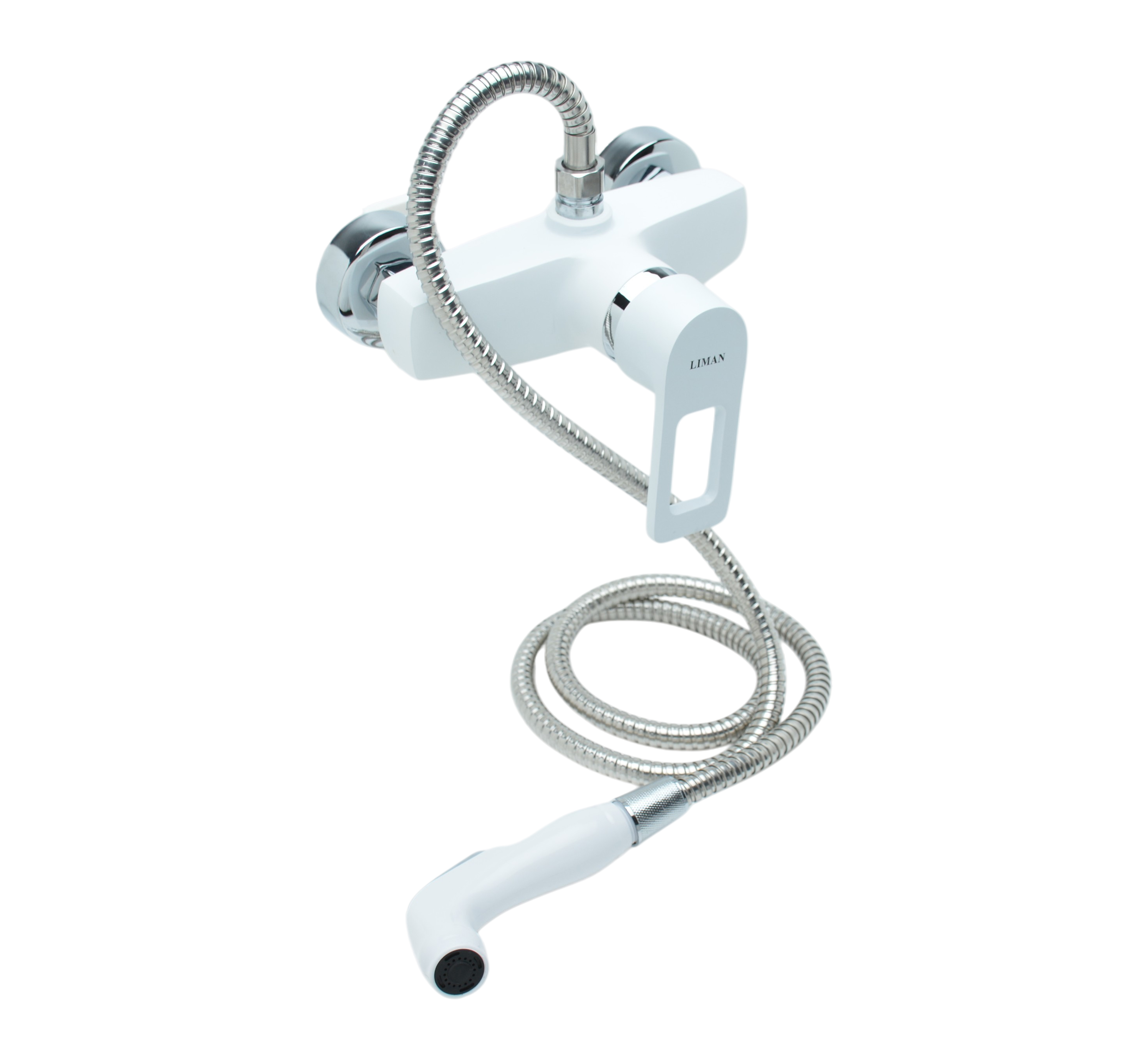Смеситель для биде (идеал) "MITTSU" цвет Матовый белый M2107W JXE5-B046 WHITE (1*10)