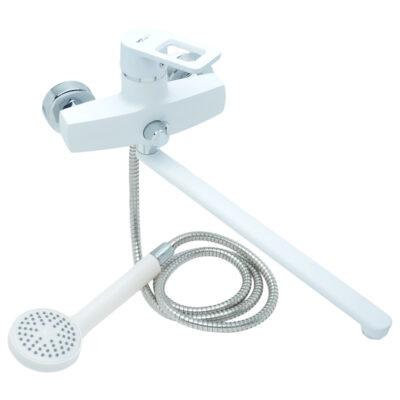 Смеситель для ванны (идеал) «MITTSU» M2108W JXE6-B046 WHITE (1*10)