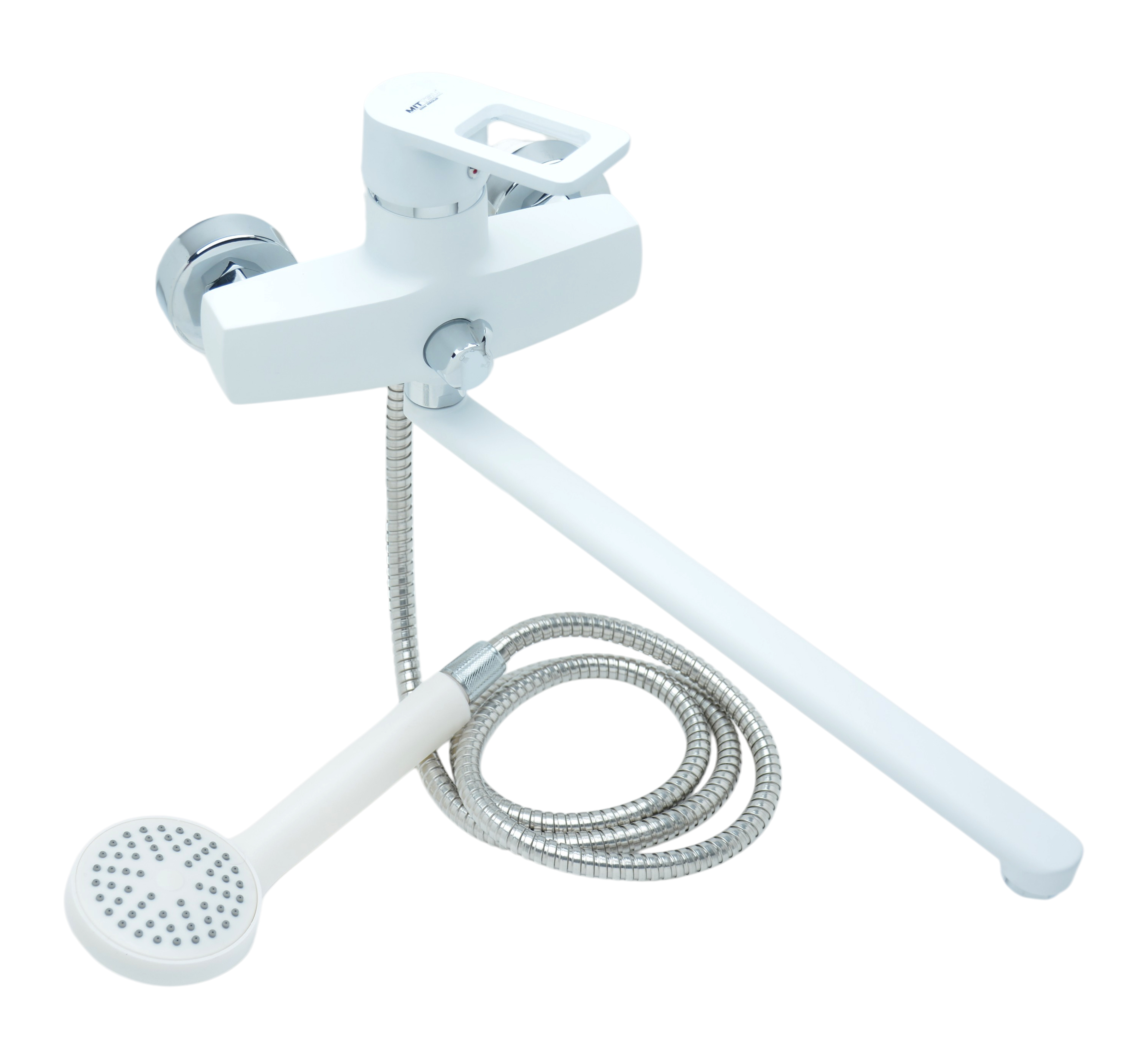 Смеситель для ванны (идеал) "MITTSU" M2108W JXE6-B046 WHITE (1*10)
