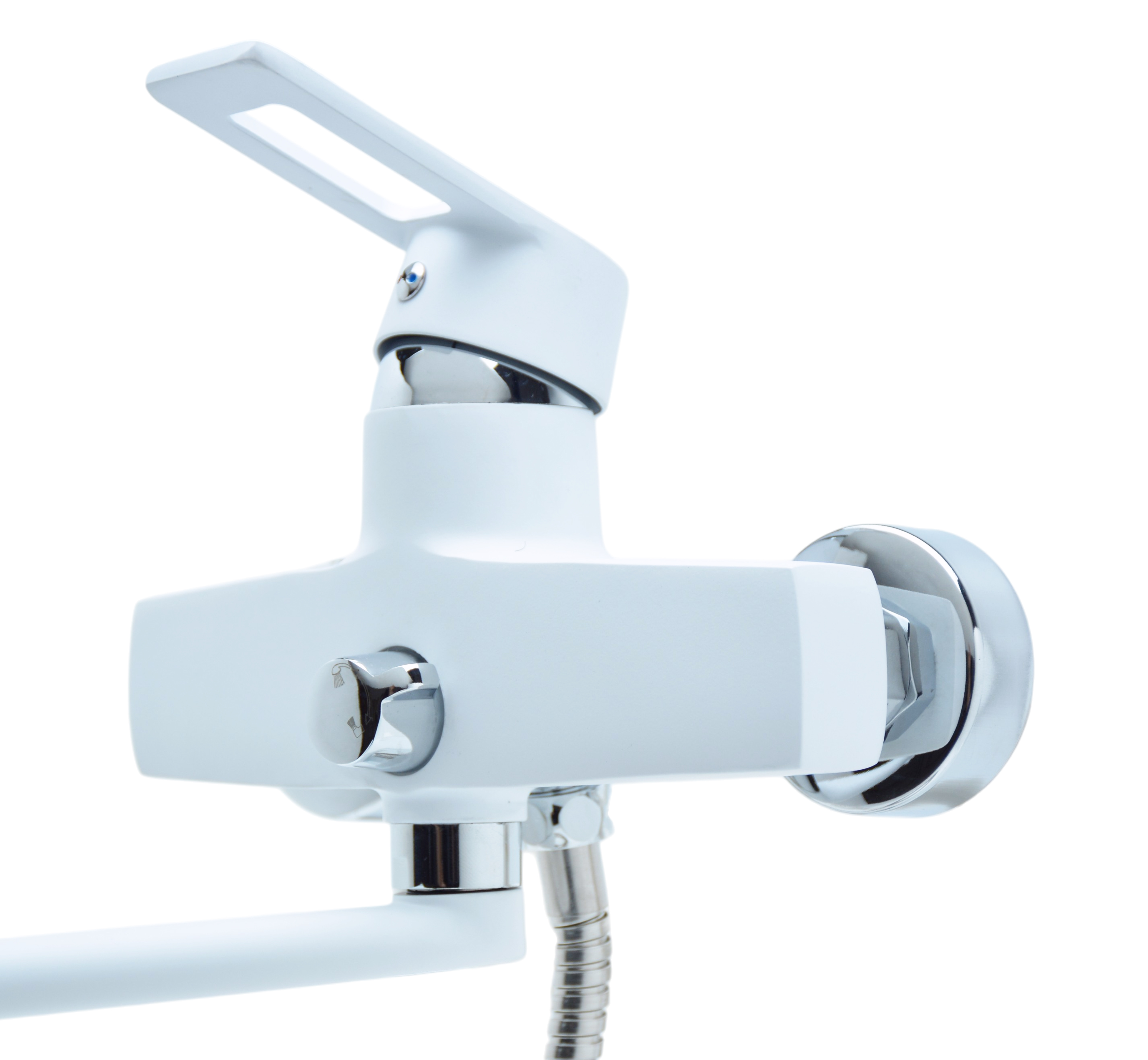 Смеситель для ванны (идеал) "MITTSU" M2108W JXE6-B046 WHITE (1*10)