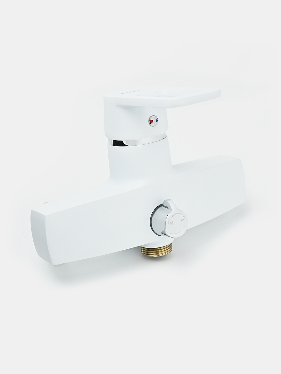 Смеситель для ванны (идеал) "MITTSU" M2108W JXE6-B046 WHITE (1*10)