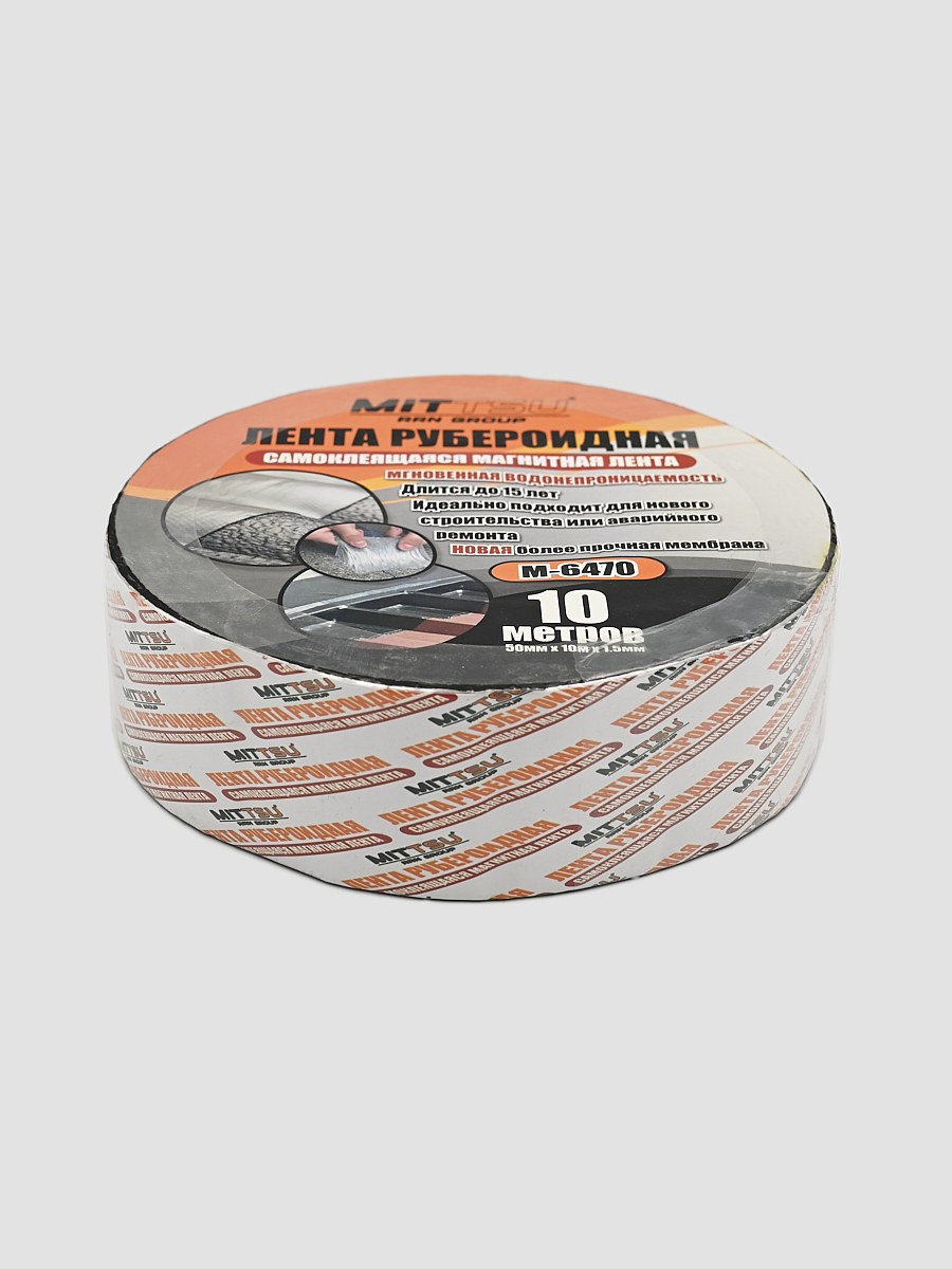 Лента рубероидная 5см (10м) "MITTSU" M6470 (1*24)