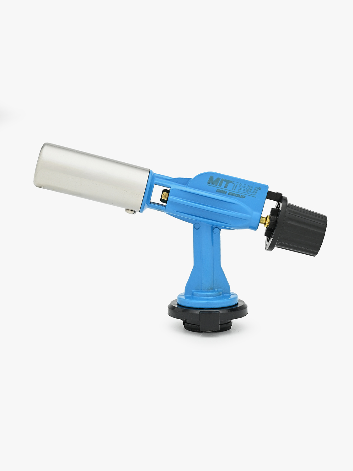 Горелка Пьезо металлическая синяя "MITTSU" M6403 (1*10)(1*100)