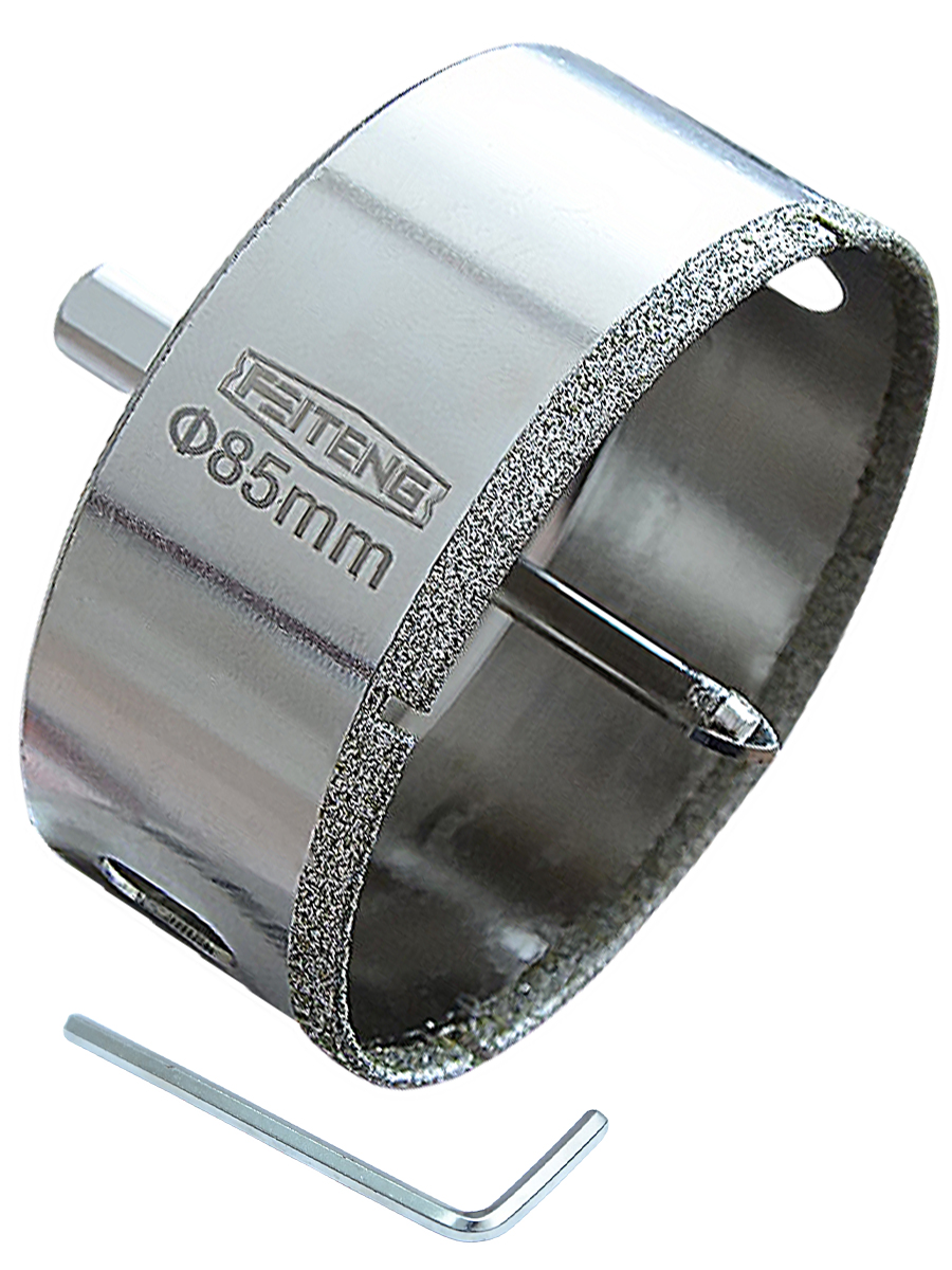 Алмазная коронка по кафелю 85мм "MITTSU" М7597 (1*45)