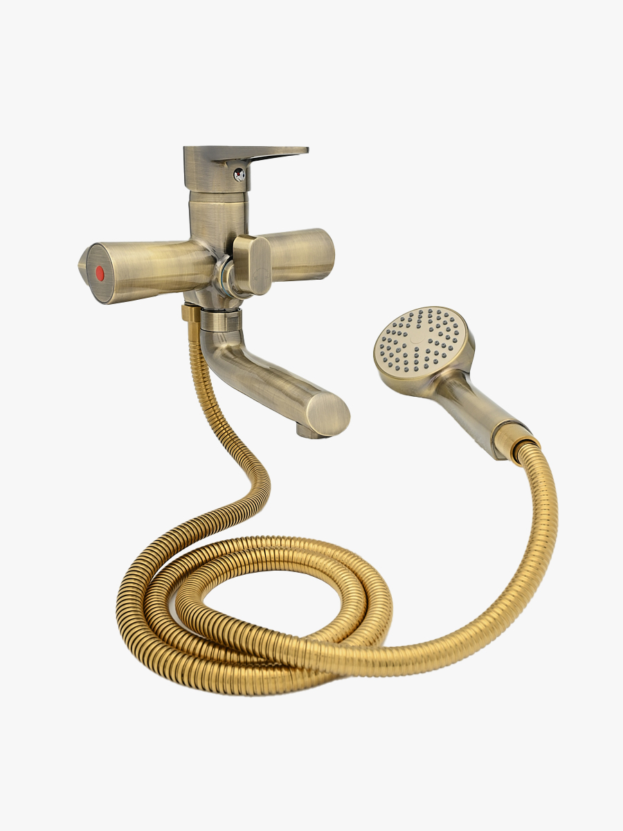 Смеситель для ванны "LIMAN" L4029BR PUD3-WSL-146 BRONZE (1*10)