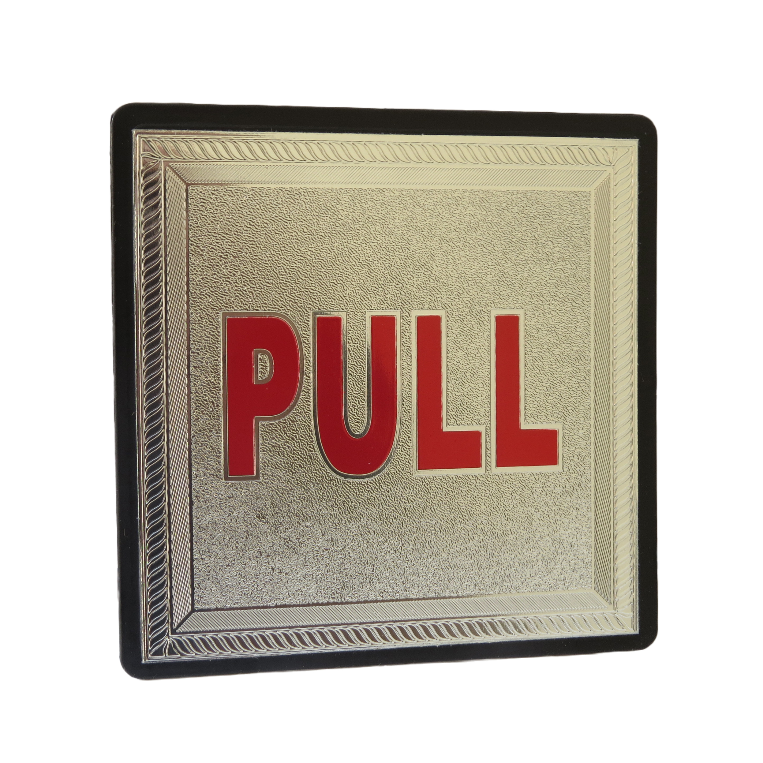 Указательный знак хром PULL