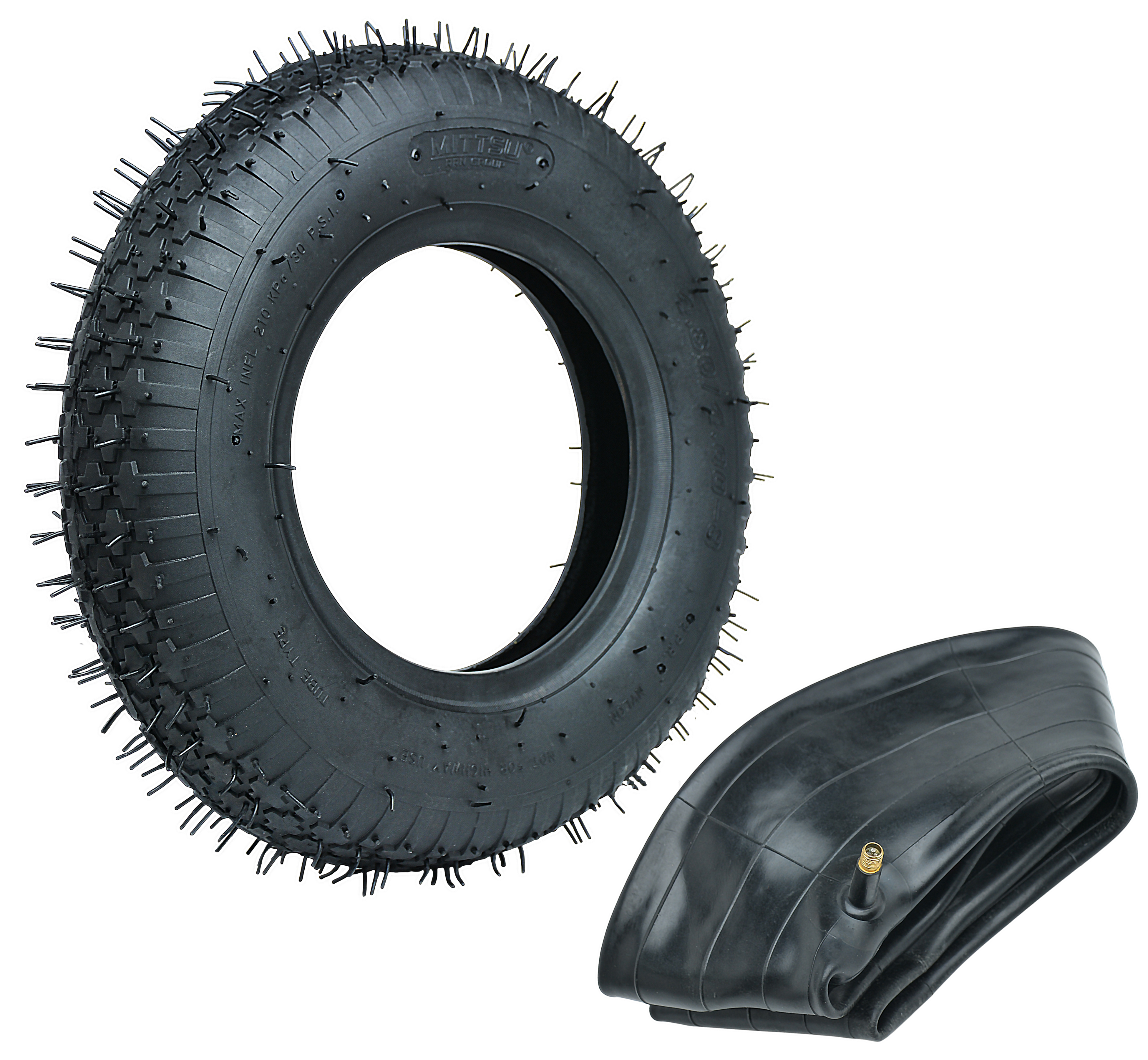 Покрышка с камерой 4.00-8 "MITTSU" М0582 (1*20)