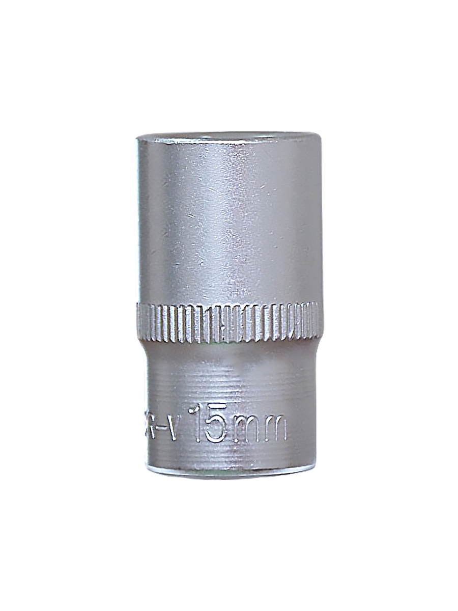 Торцевая головка короткая 1/2*15мм "MITTSU" М8176 (1*25)(1*450)