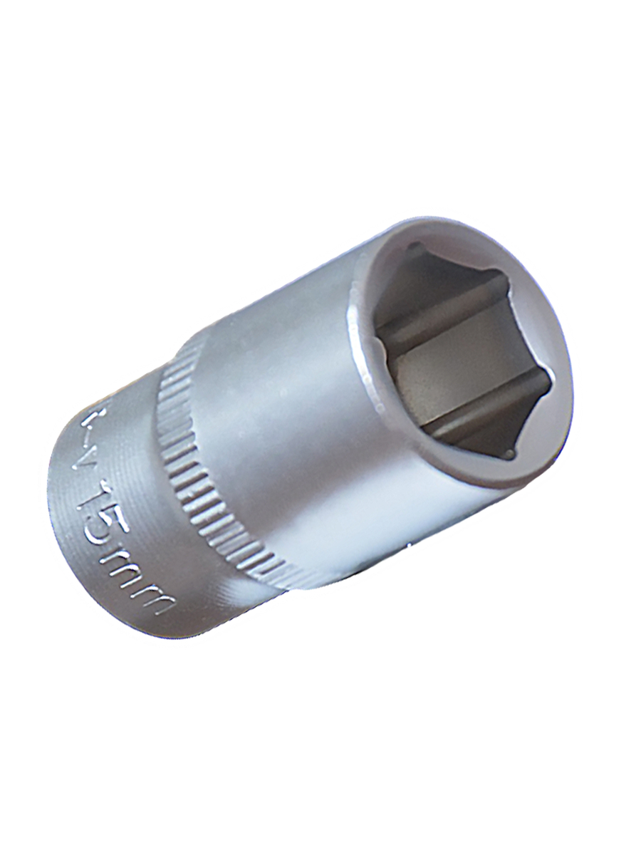 Торцевая головка короткая 1/2*15мм "MITTSU" М8176 (1*25)(1*450)