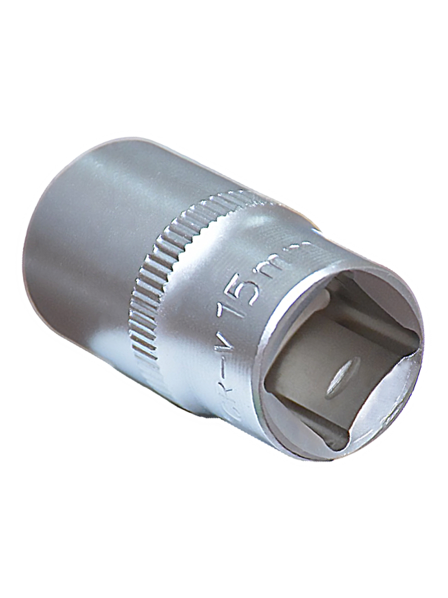 Торцевая головка короткая 1/2*15мм "MITTSU" М8176 (1*25)(1*450)