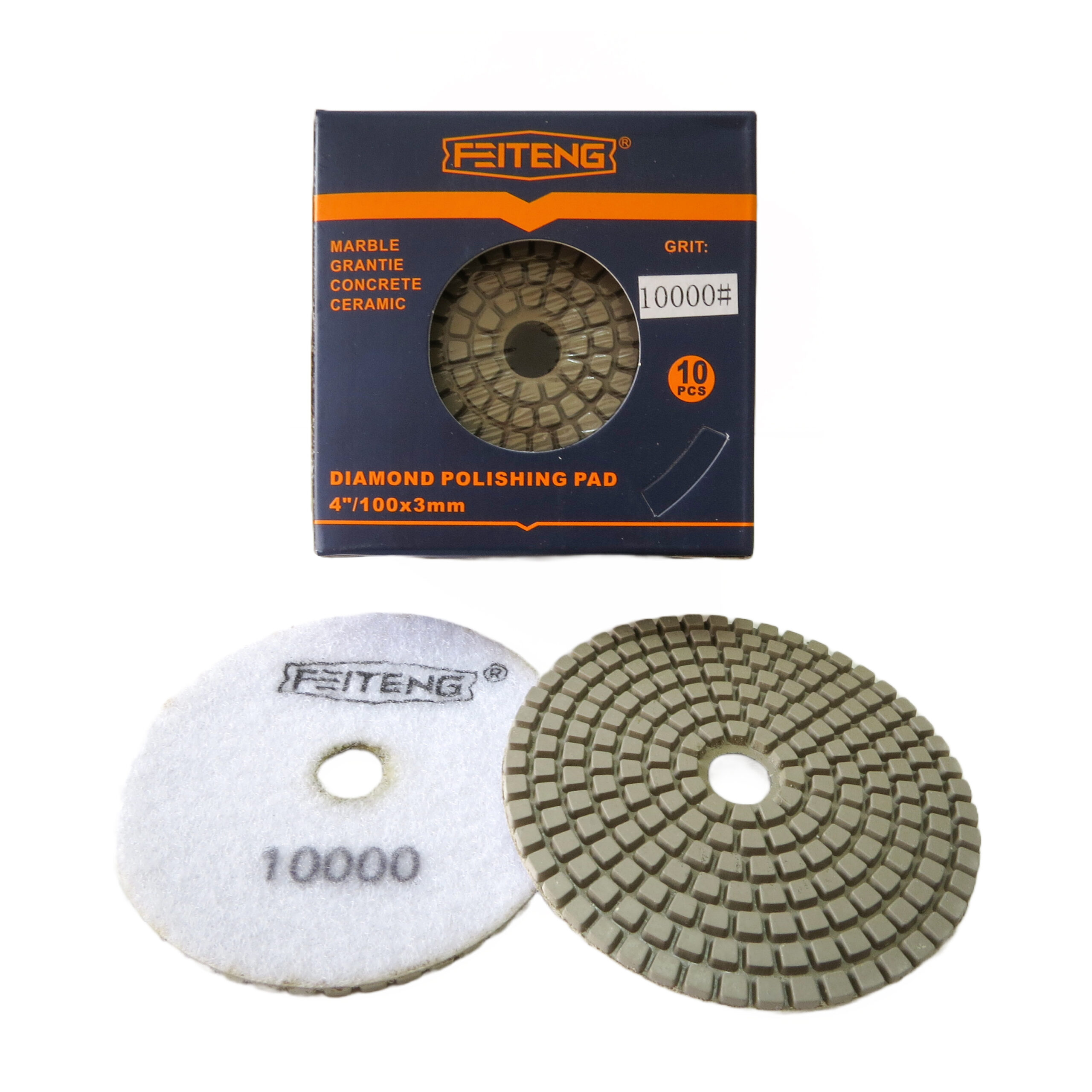 Диск шлифовальный гибкий 4 ХP10000 "FEITENG" FR410000 (1*10)(1*200)
