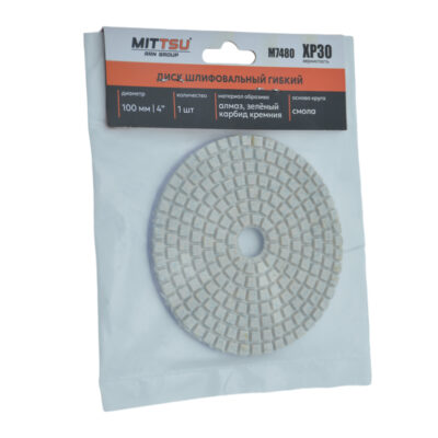 Диск шлифовальный гибкий 4 ХP 30 «MITTSU» М7480 (1*10)(1*200)