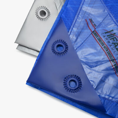 Тент прорезиненный HIFAZAT 90г. 2,7м*3,6м 9*12 (1*25)