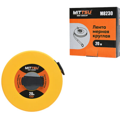 Лента мерная круглая 20 м. «MITTSU» M8230 (1*96)
