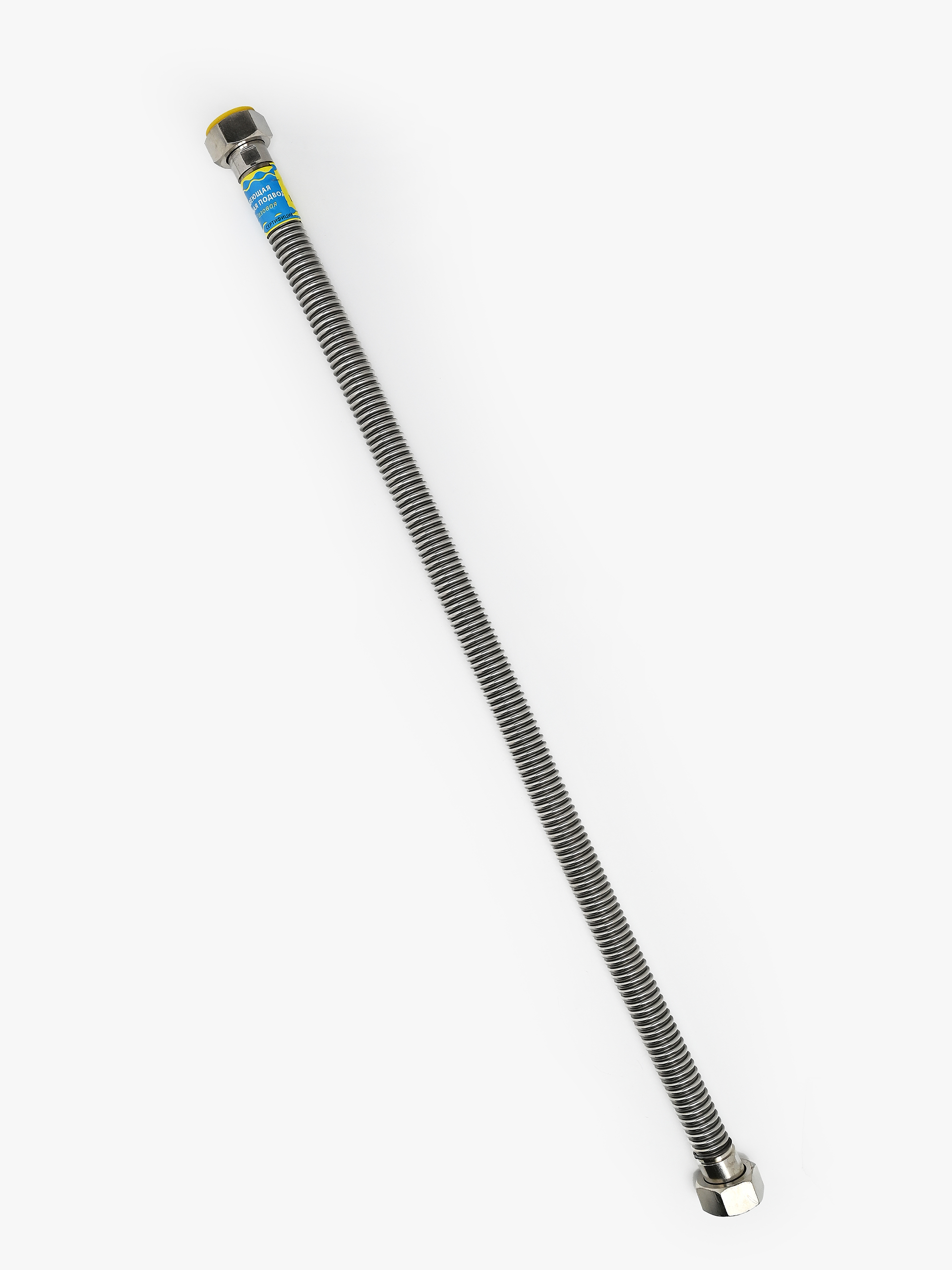 Сильфонная подводка для газа гибкая нерж. 200см Г1/2*Г1/2 "LIMAN" L0898 (1*50)