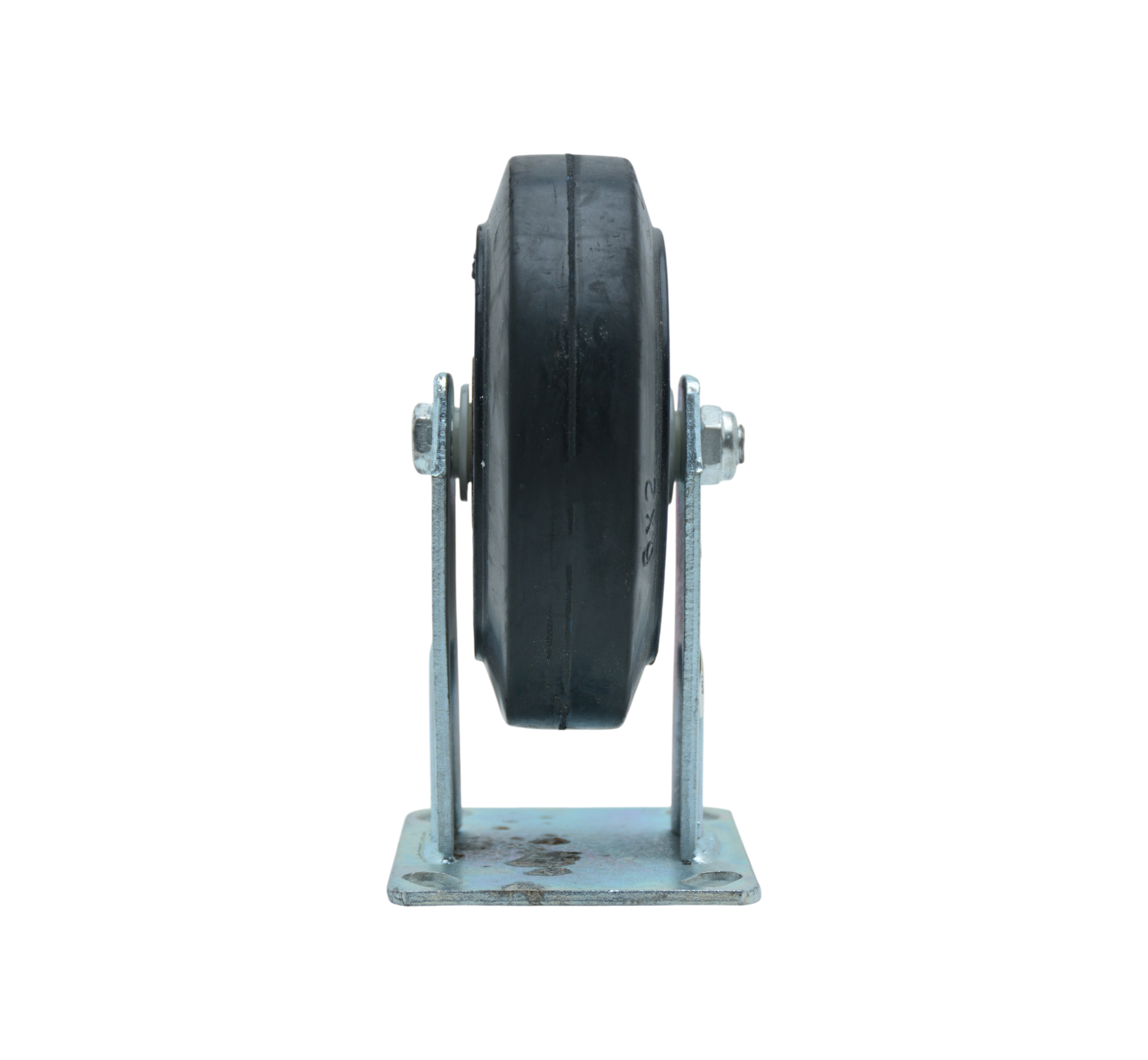 Колесо для тележки не поворотное черное 6"-160 "MITTSU" M8430 (1*8)