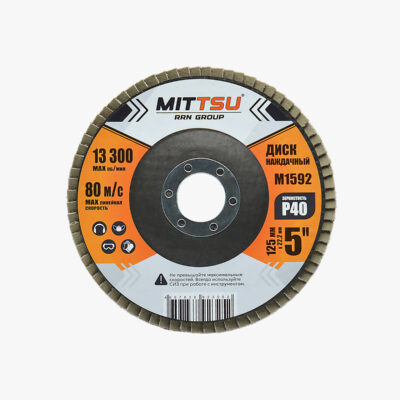 Наждачный диск Р40 «MITTSU» M1592 (1*10)(1*300)