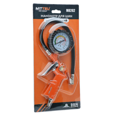 Манометр для шин «MITTSU» M8262 (1*10)(1*50)