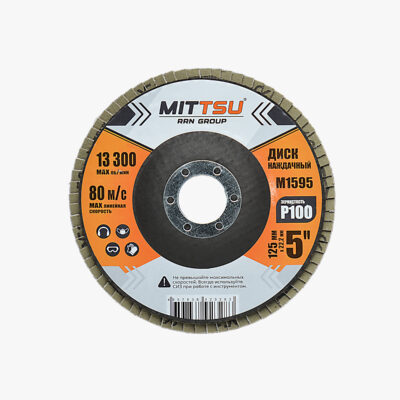 Наждачный диск Р100 «MITTSU» M1595 (1*10)(1*300)