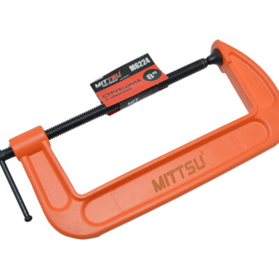 Струбцина G-образная 8″ «MITTSU» М6224 (1*12)(1*18)