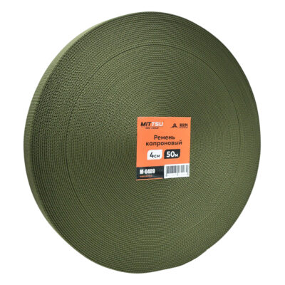 Ремень капроновый 4см 50м «MITTSU» M0409 (1*12)