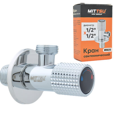 Кран угловой (1/2″×1/2″)  «MITTSU» М9020 (1*100)