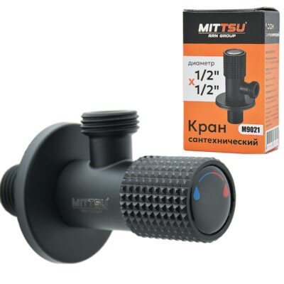 Кран угловой (1/2″×1/2″)  «MITTSU» М9021 (1*100)
