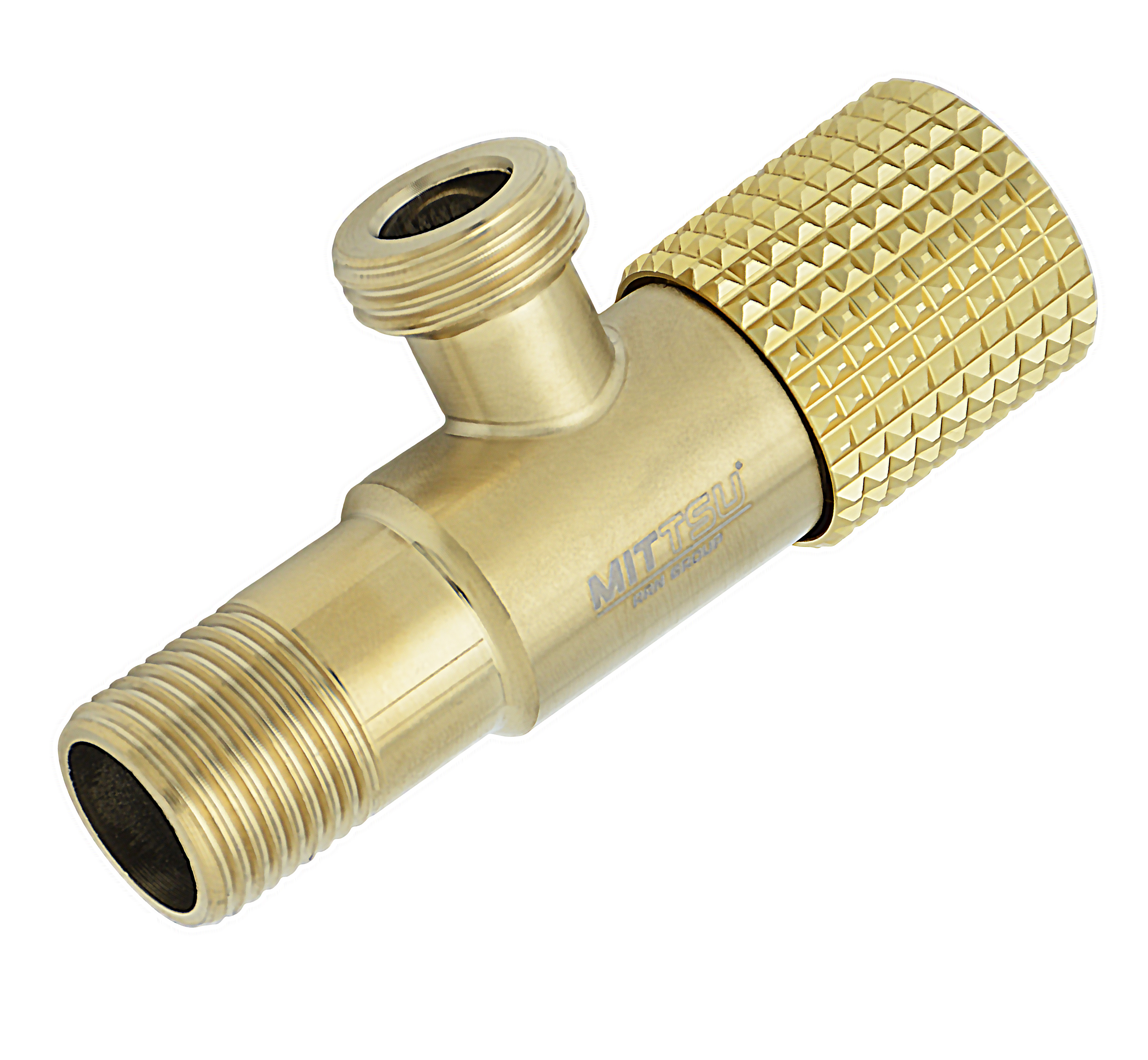 Кран угловой (1/2"×1/2") "MITTSU" М9024 (1*100)