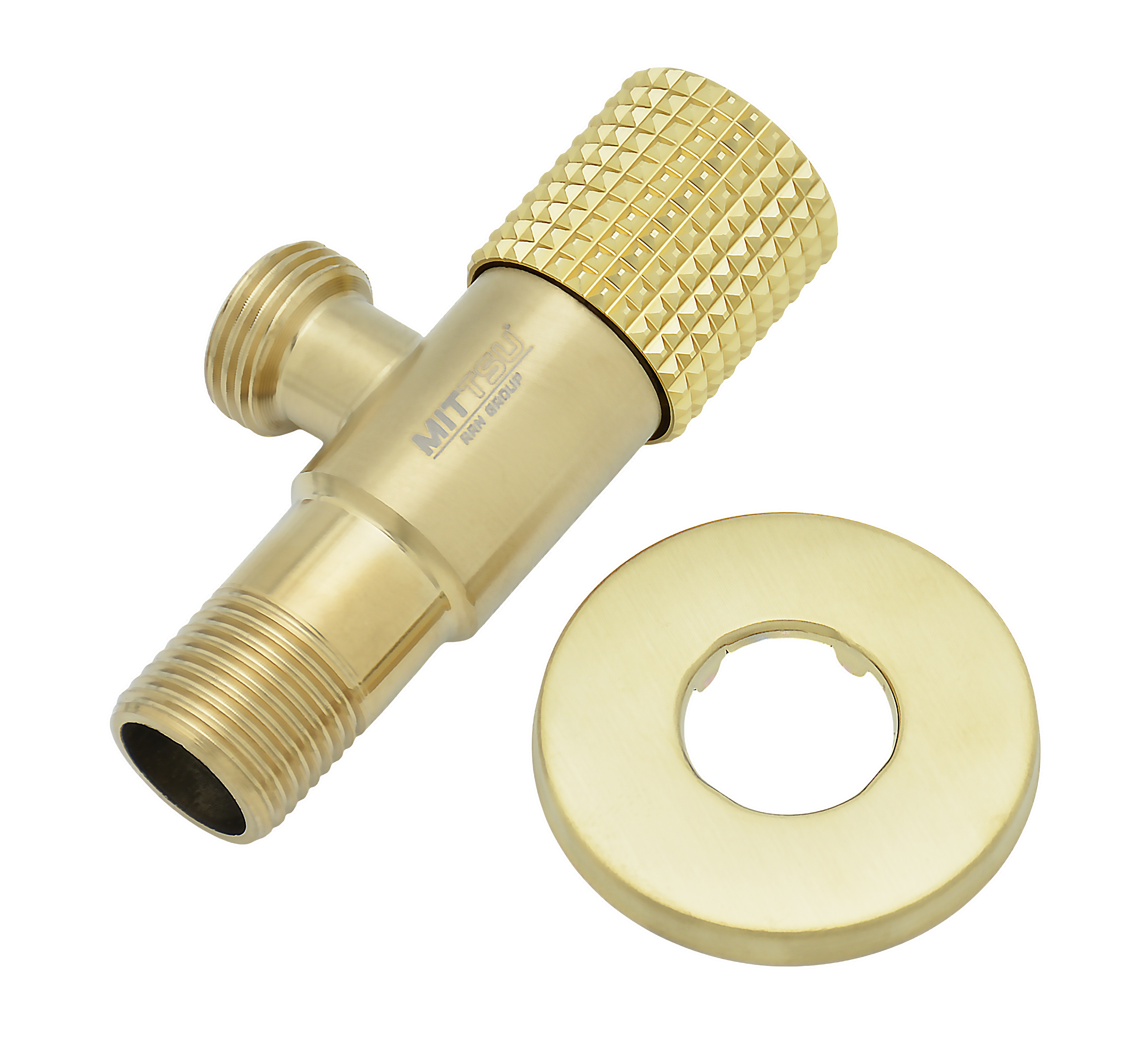 Кран угловой (1/2"×1/2") "MITTSU" М9024 (1*100)